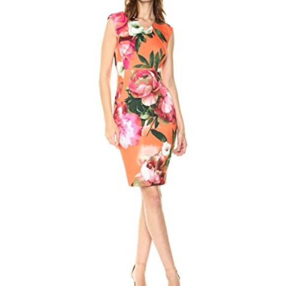 Calvin Klein Floral Dress - Picture 2 of 7
